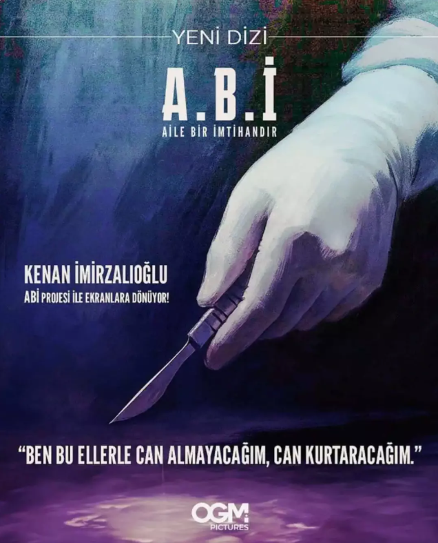 Kenan İmirzalıoğlu ekranlara A.B.İ ile dönüyor