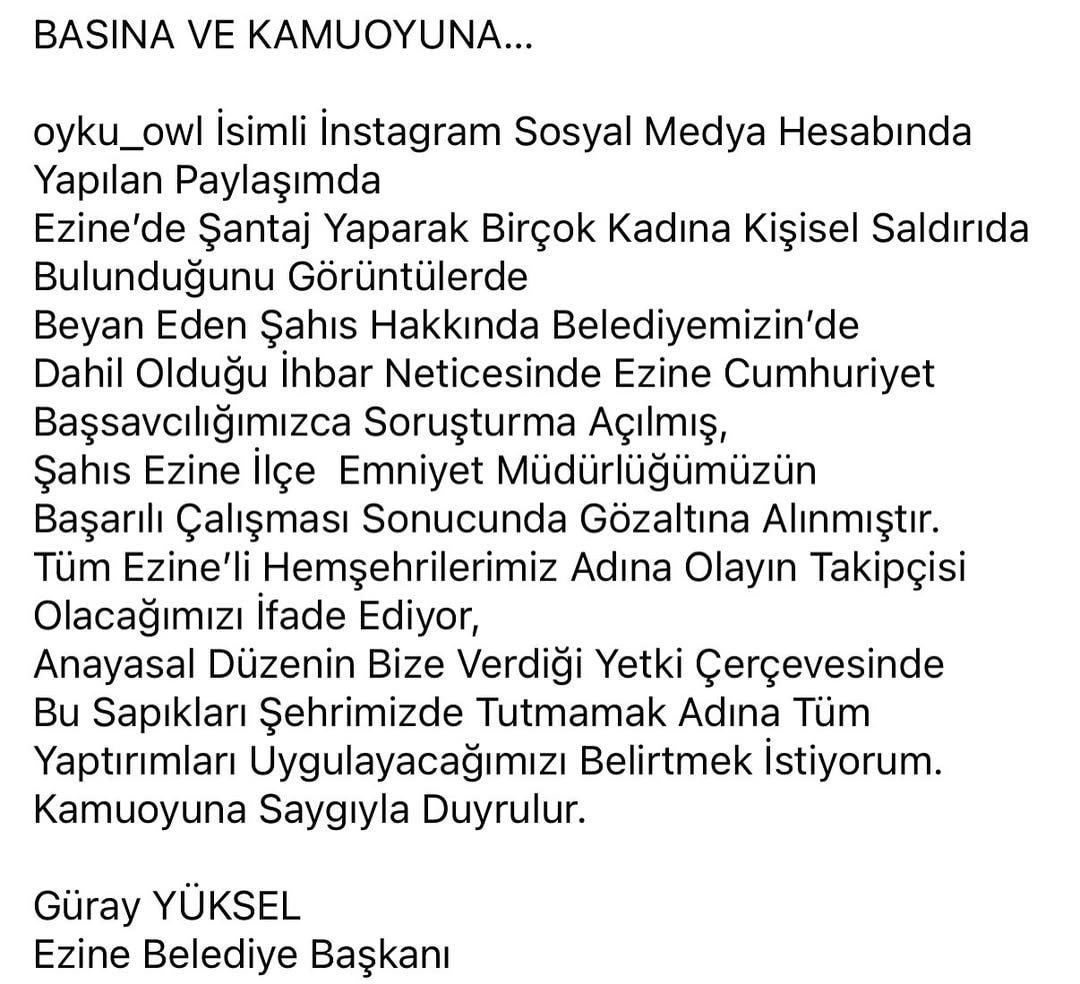 Kenti ayağa kaldıran 'kadınlara şantaj' skandalı