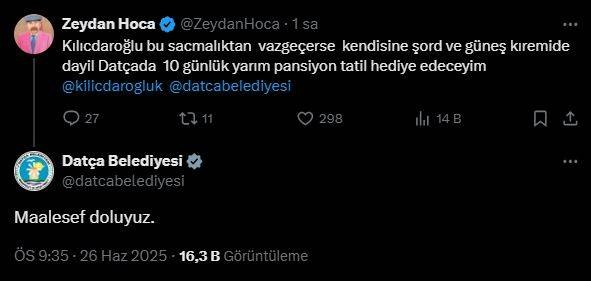 Kılıçdaroğlu mesajı başını yaktı