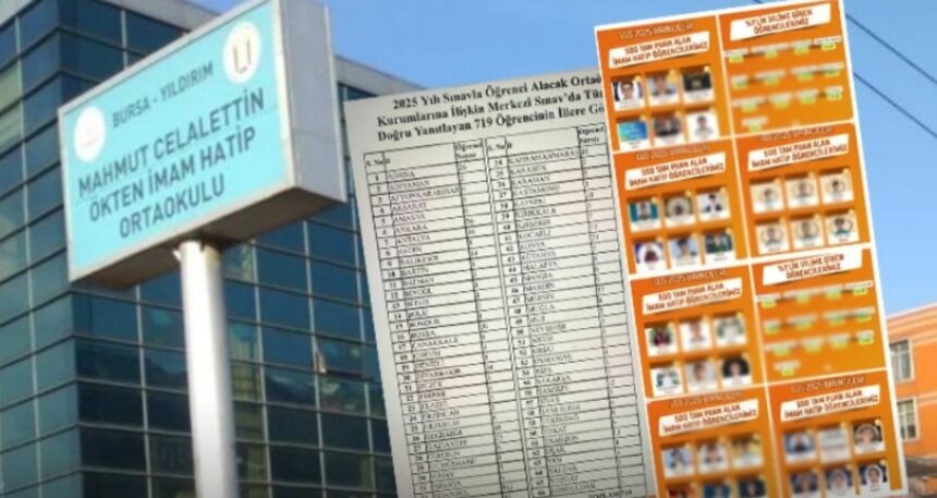 LGS’de aynı okuldan 36 İmam Hatipli tam puan aldı iddiası: Peş peşe listeler paylaşıldı