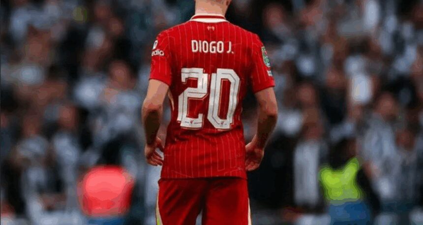 Liverpool, Jota’nın formasını emekliye ayırdı