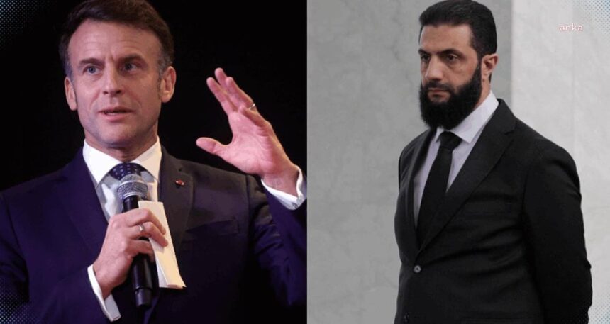 Macron ve Şara’dan kritik telefon görüşmesi
