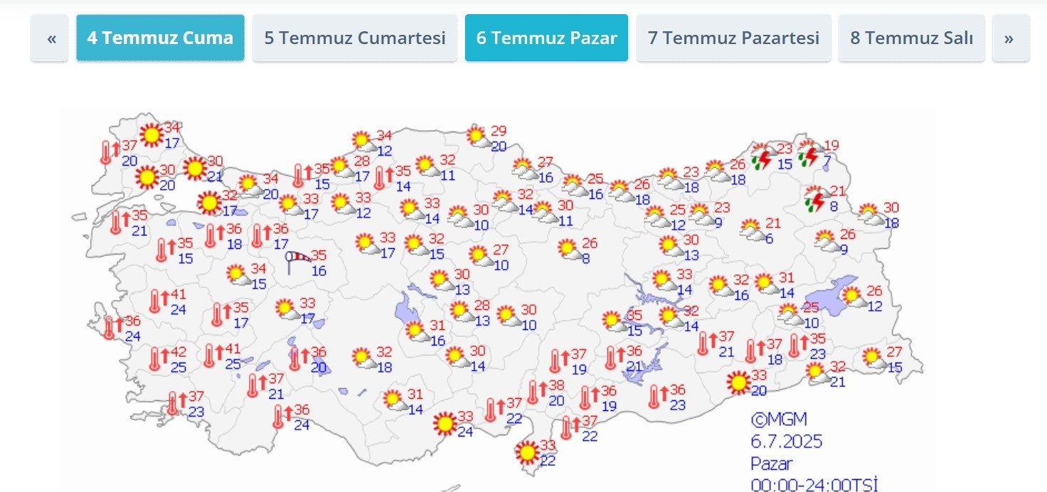 Meteoroloji ve Bakanlıktan art arda uyarılar: Sıcaklık 50 dereceye çıkacak, kâbus 9 gün sürecek
