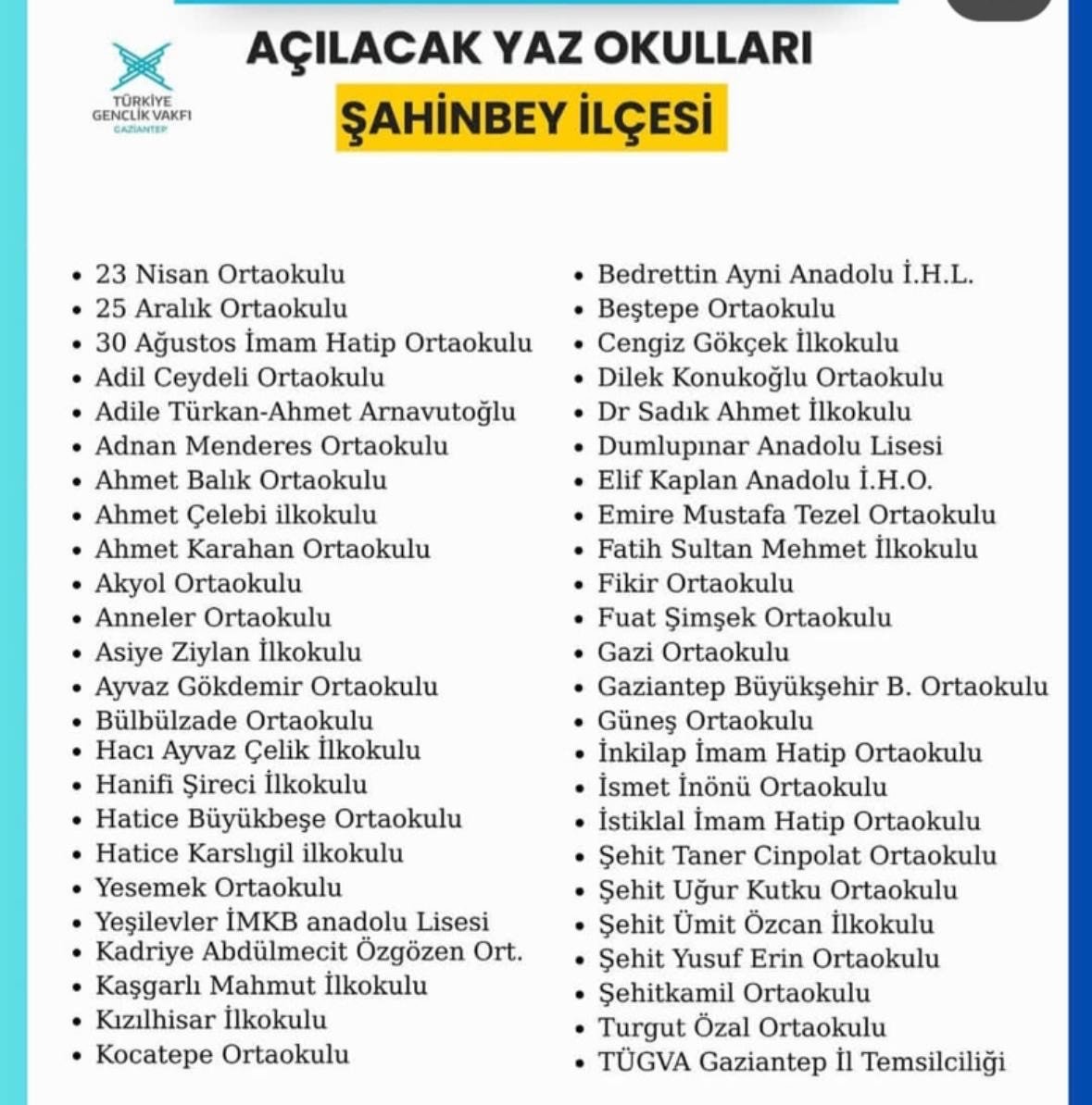 Milli Eğitim ‘tahsis yok’ demişti… TÜGVA’ya 187 devlet okulu tahsis edilmiş!