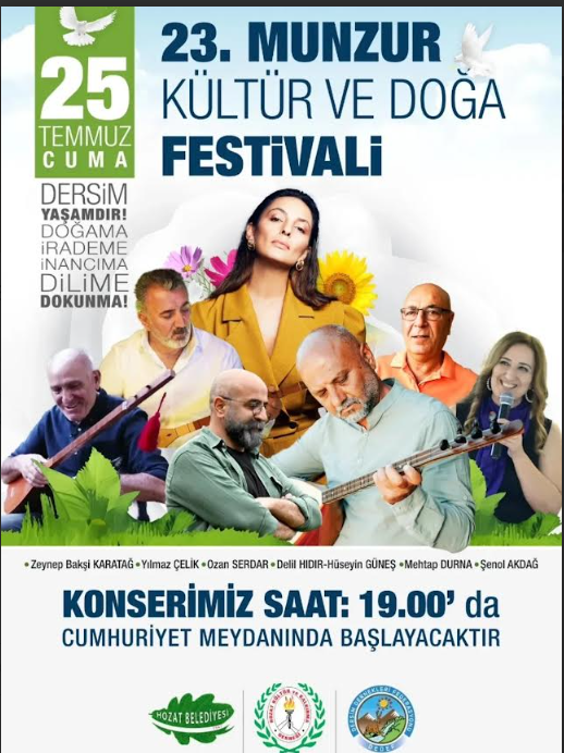 Munzur Festivali’nde ‘siyaset’ tepkisi: ‘200 bin kişiyi ağırladık, bugün 5 bin kişi zor geliyor’
