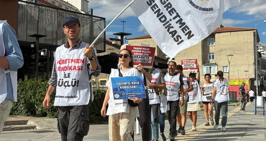 Özel sektör öğretmenlerinden ‘Büyük Öğretmen Yürüyüşü’nden sonra açıklama