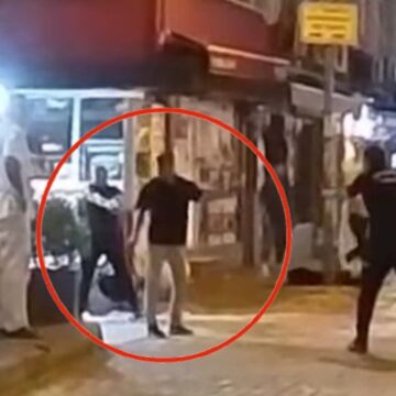 Polise direnen şüpheli bacağından vuruldu: O anlar kamerada