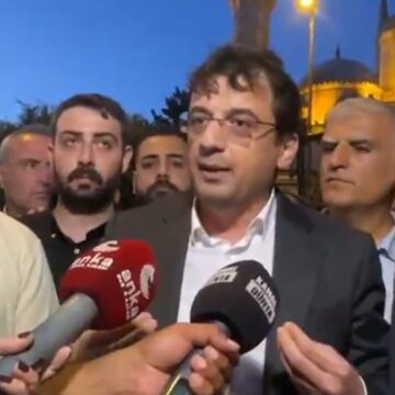 Saraçhane’de gergin anlar! Polisten CHP’li vekile müdahale
