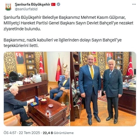 Siyaset kulislerini haretkendiren sürpriz ziyaret