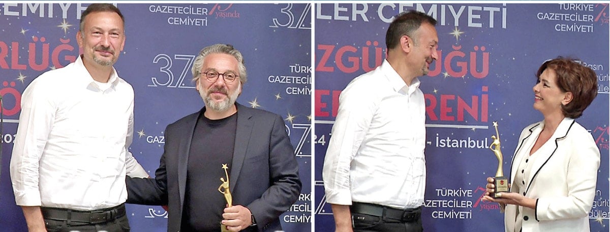 SÖZCÜ TV’ye çifte basın özgürlüğü ödülü