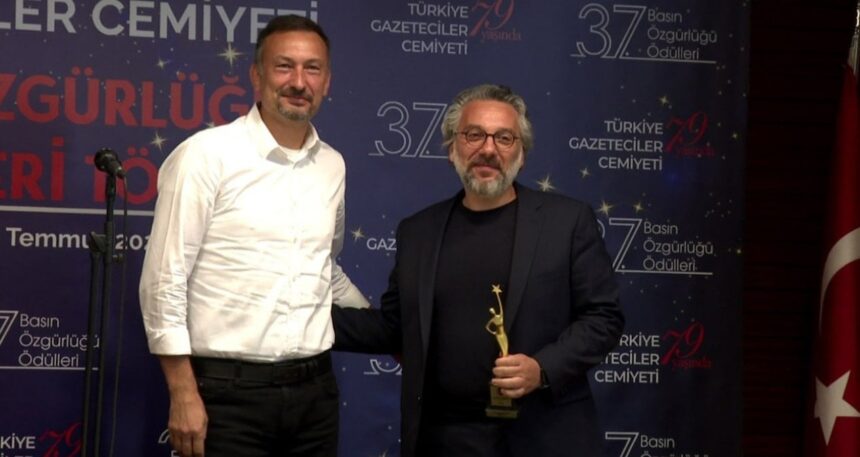 SÖZCÜ TV’ye çifte basın özgürlüğü ödülü
