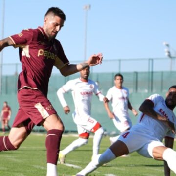 Trabzonspor hazırlık maçında mağlup