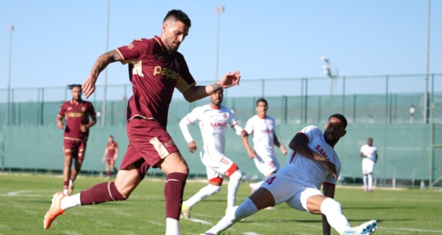 Trabzonspor hazırlık maçında mağlup