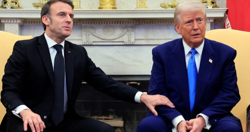 Trump, Macron’un Filistin kararını ti’ye aldı