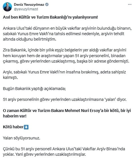 Vakıf arşivi tartışması büyüyor! CHP'li vekilden sert tepki