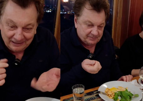 Vedat Milor rakı masasında çılgına döndü, sosyal medya ikiye bölündü