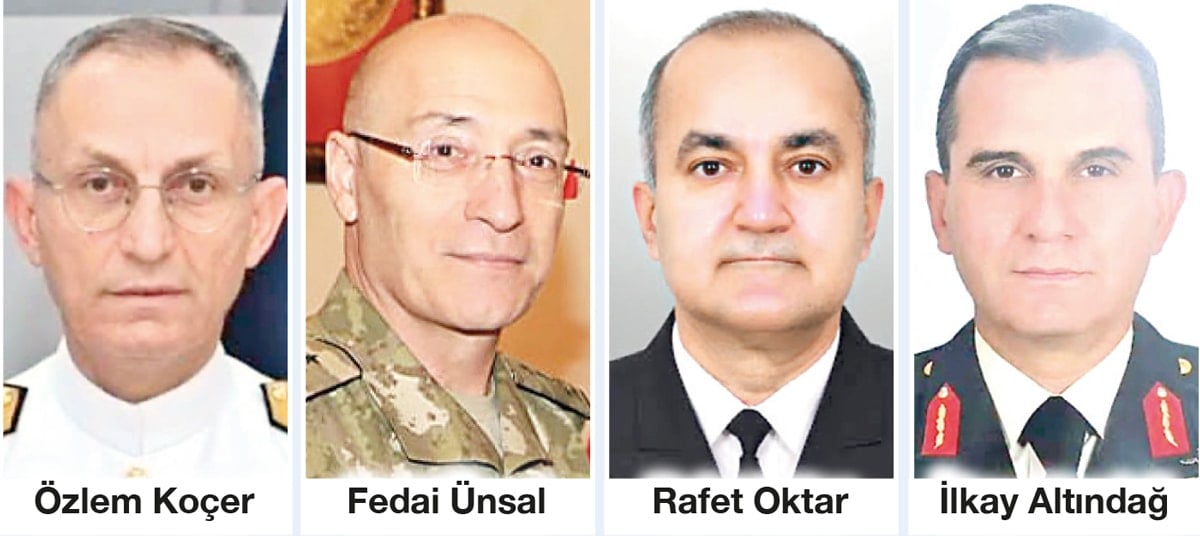 60 yeni generalden sadece 16’sı kurmay