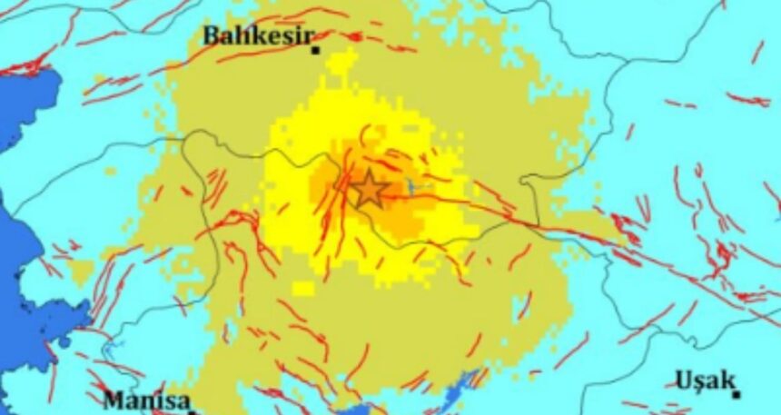 6.1 büyüklüğündeki deprem orada 8 hissedilmiş!