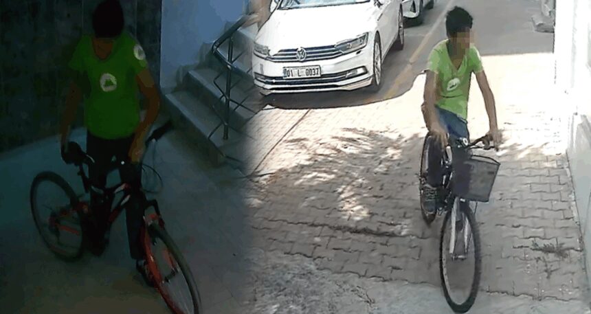 Adana’da bir çocuk 3 günde 6 bisiklet çaldı