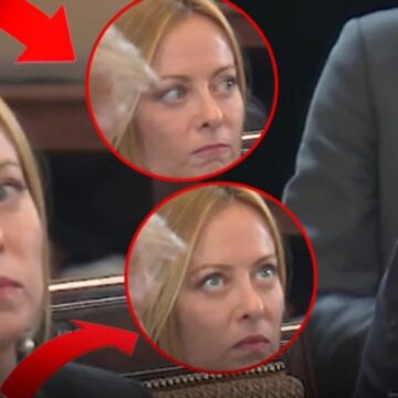 Almanya Başbakanı Merz’in konuşması sırasında İtalya Başbakanı Meloni’nin mimikleri gündem oldu