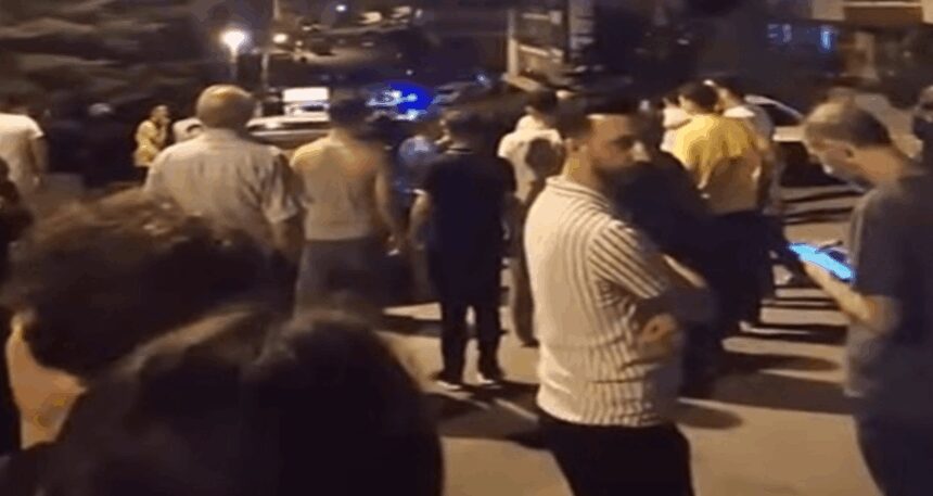Ankara’da silahlı borç- alacak kavgası kamerada