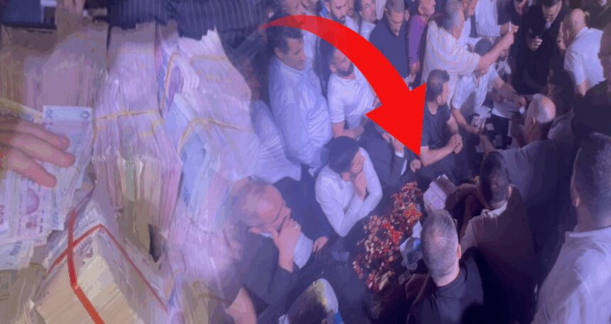Aşiretin Gebze’deki düğününde gökten takı yağdı