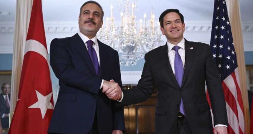 Bakan Fidan ABD’li mevkiidaşı Rubio ile görüştü