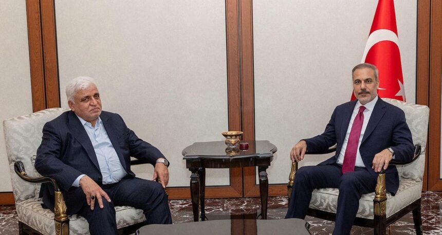 Bakan Fidan, Haşdi Şabi Komisyonu Başkanı ile görüştü