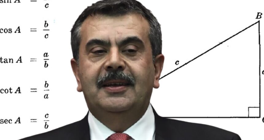 Bakan Tekin trigonometri tartışmasını yeniden açtı