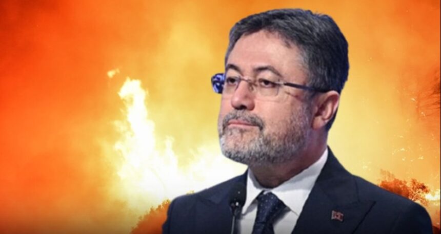 Bakan Yumaklı’nın yangın sözleri çok tartışılır