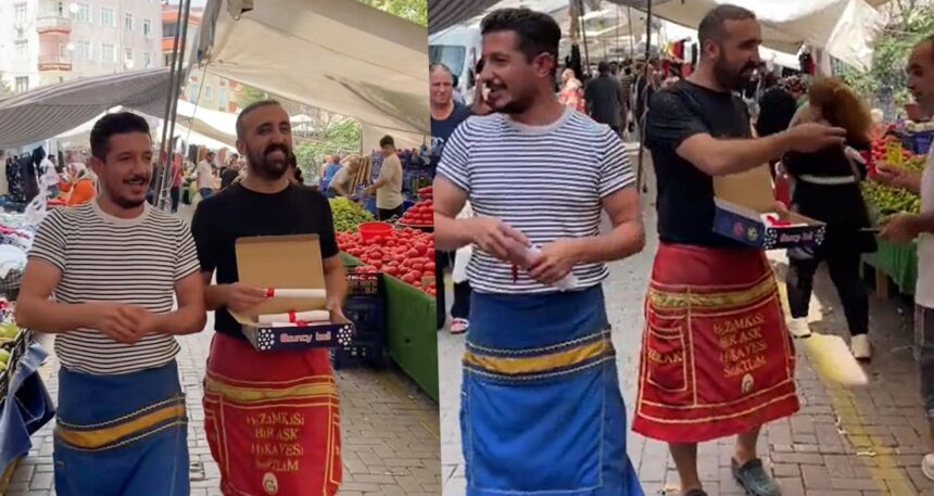 Bedava diploma pazarda! Pazarcılardan skandala nükteli gönderme