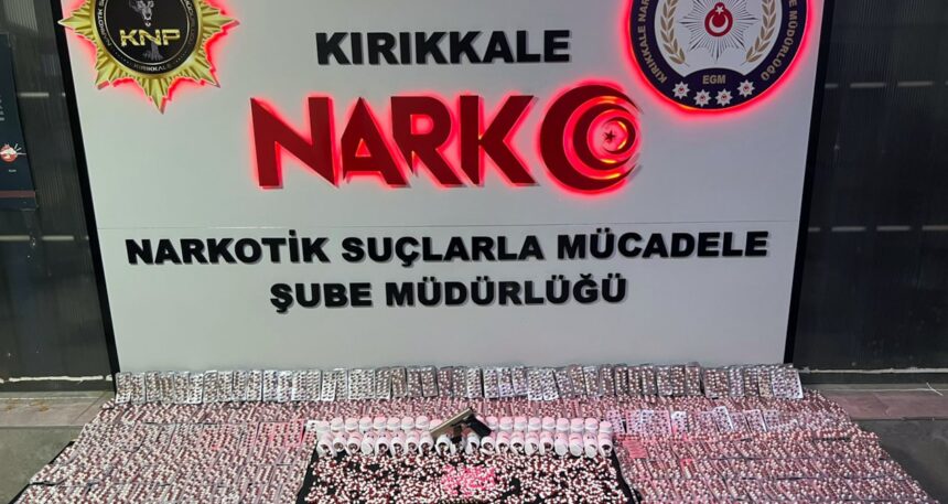Binlerce sentetik uyuşturucu hap ele geçirildi