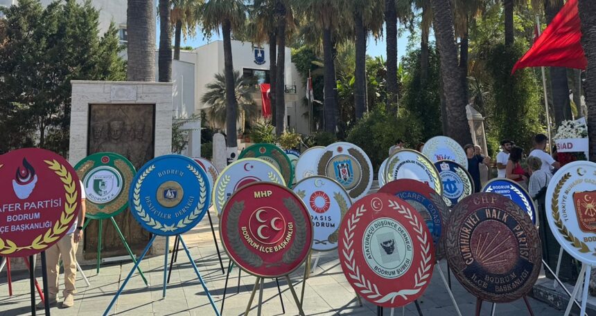 Bodrum’daki törende AKP çelenk koymadı, kriz çıktı
