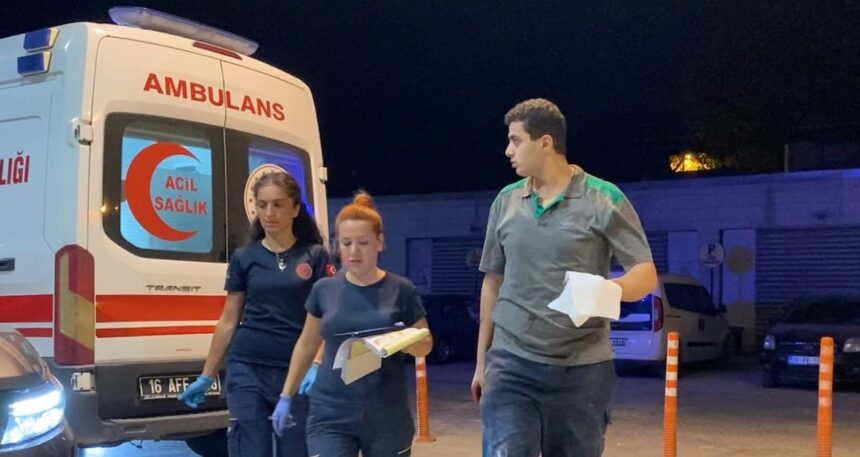 Bursa’da iş kazası: Elini makineye kaptıran işçi yaralandı