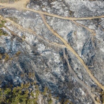 Çanakkale’de orman yangını kontrol altında: 126 kişi tahliye edildi