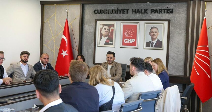 CHP, SPD ve Sosyalist Enternasyonal gençlik temsilcilerini ağırladı