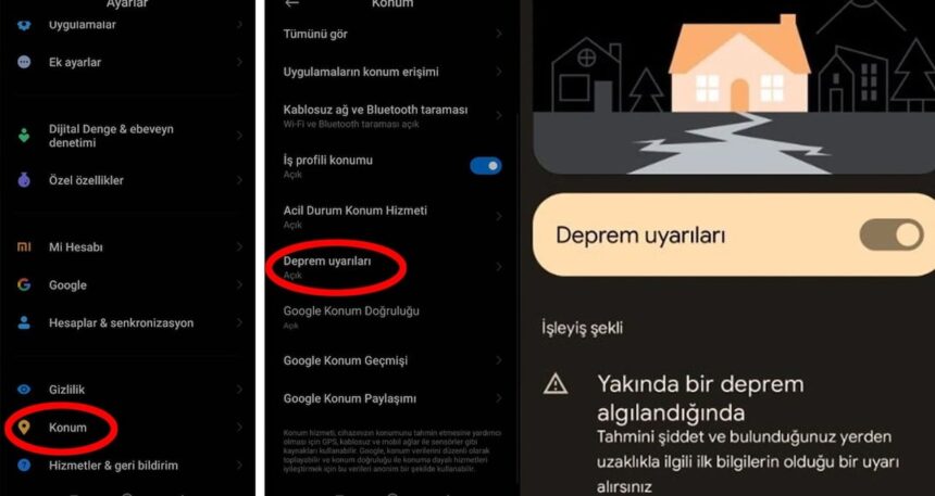 Depremi 30 saniye önceden bildirdi: Bildirimleri açmak için bu adımları hemen uygulayın