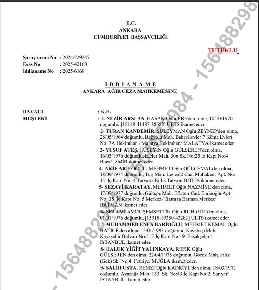Dolandırıcı çetesi Çevre Bakanlığı’na üs kurmuş