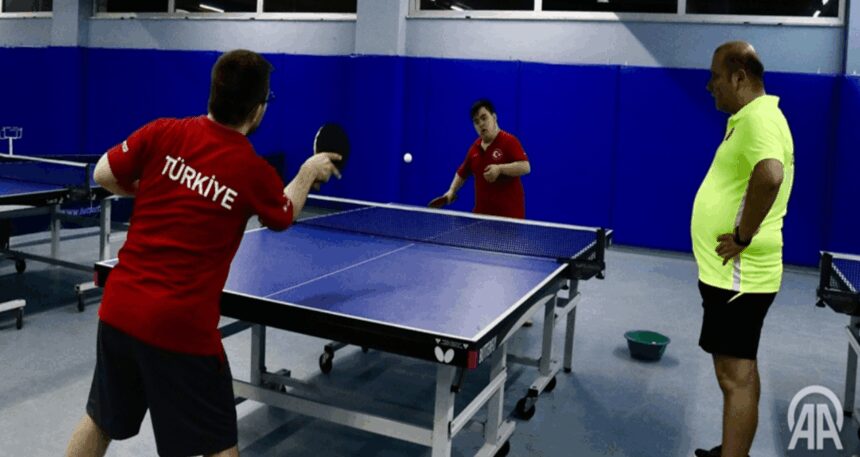 Down sendromlu masa tenisçilerin hedefi Dünya Şampiyonası