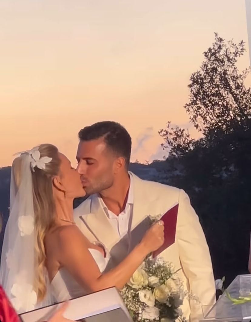 Eda Erol ve pilot sevgilisi Ekrem Karaçayır görkemli bir düğünle evlendi