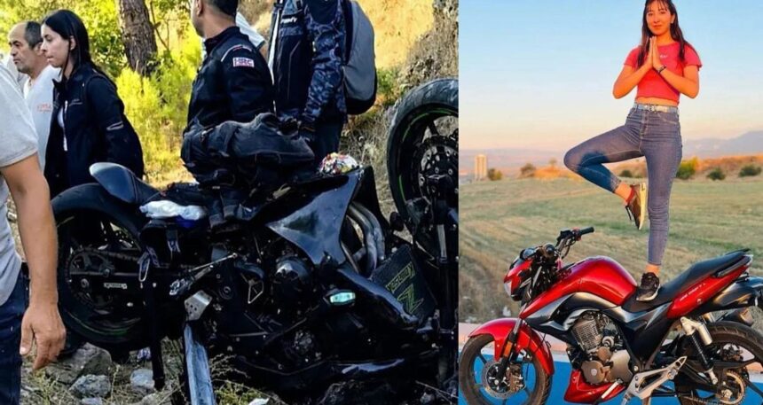 Eda Koçin motosiklet kazasında feci şekilde can verdi