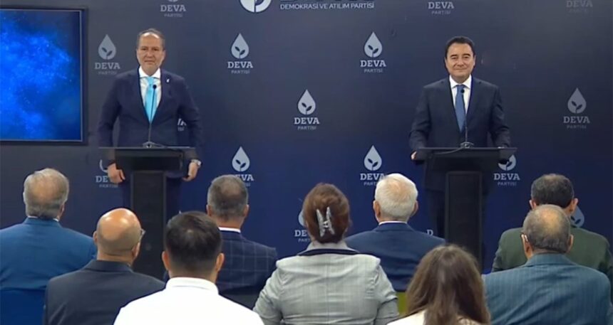 Erbakan ve Babacan bir araya geldi, istifa çağrısı yaptı