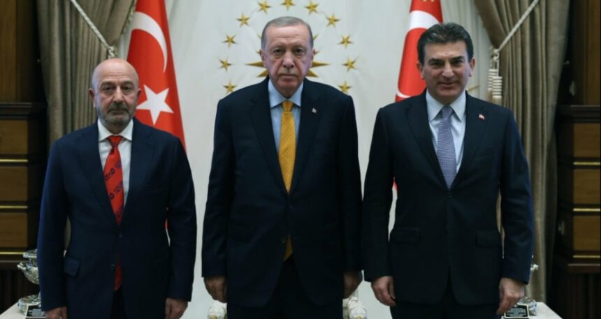 Erdoğan, Zekai Aksakallı ile görüştü