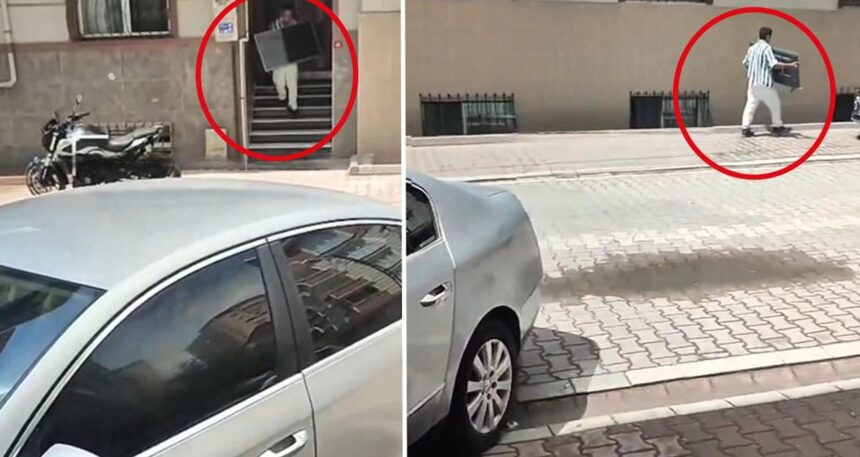 Esenyurt’ta suçüstü yakalandı: ‘Gel lan buraya!’