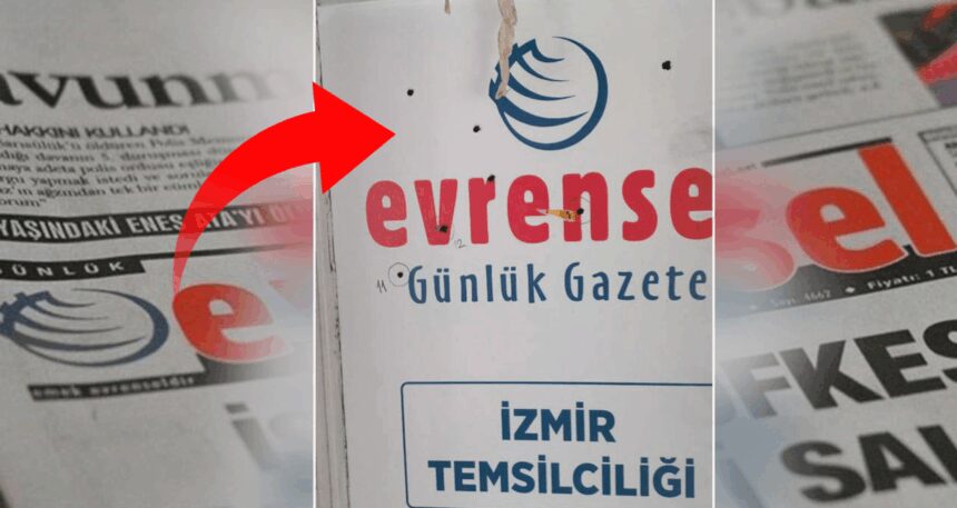 Evrensel gazetesine silahlı saldırı!