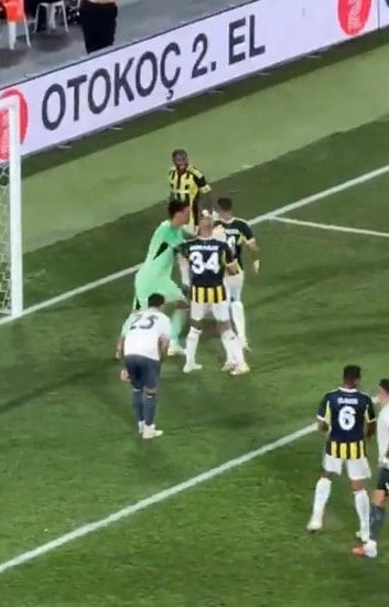 Fenerbahçeli 2 yıldız sahada kavga etti