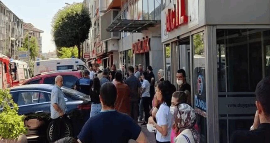 Gaziosmanpaşa’daki hastanede yangın paniği