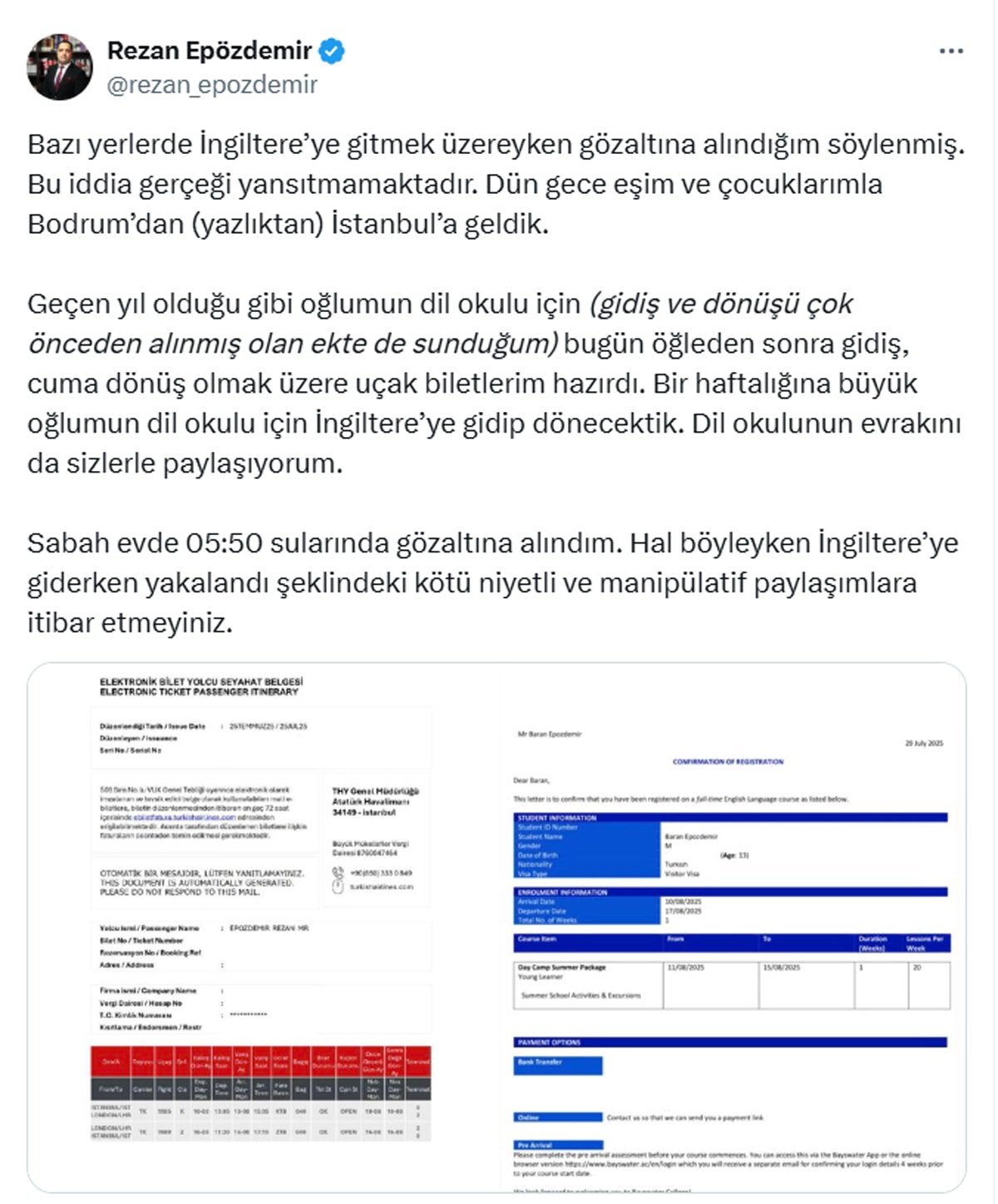 Gözaltındaki Rezan Epözdemir neyle suçlanıyor?
