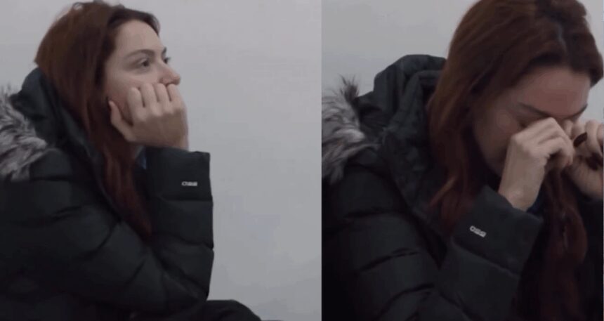 Hadise hüngür hüngür ağladı