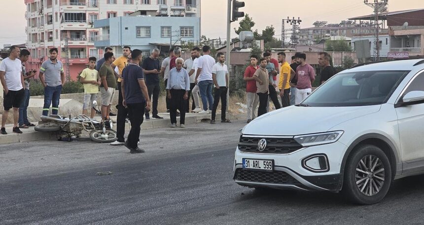 Hatay’da cip ile motosiklet çarpıştı: Sürücü hayatını kaybetti
